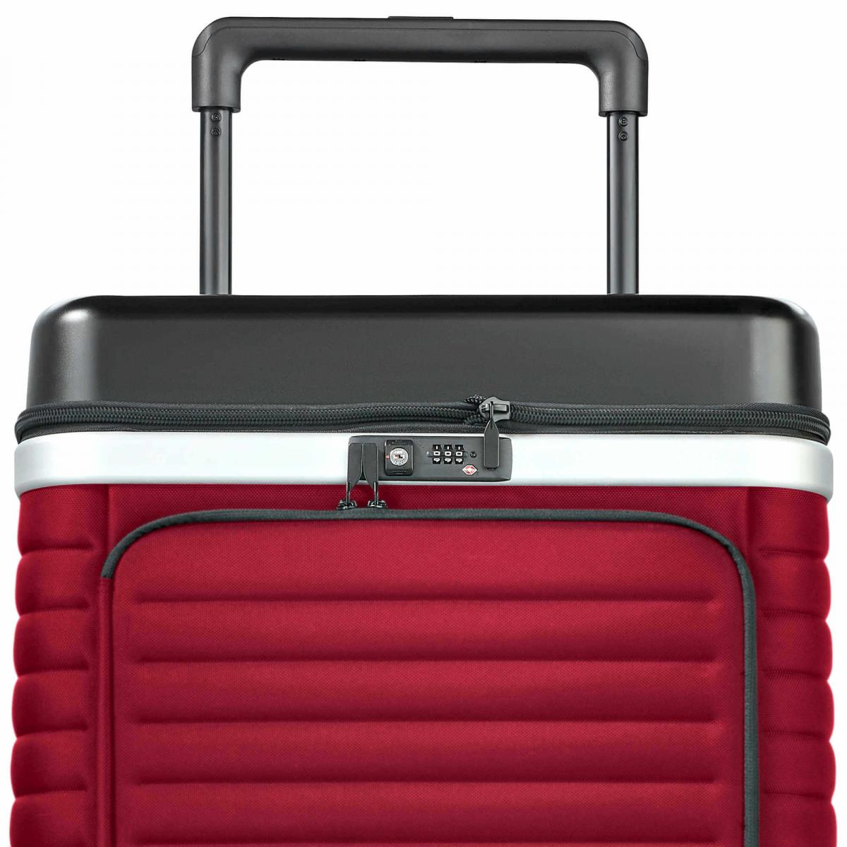 Pull Up | Suitcase Reisekoffer mit patentiertem Regalsystem (cosmo red)